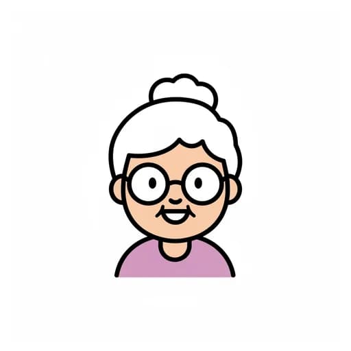 Pictograma de abuela