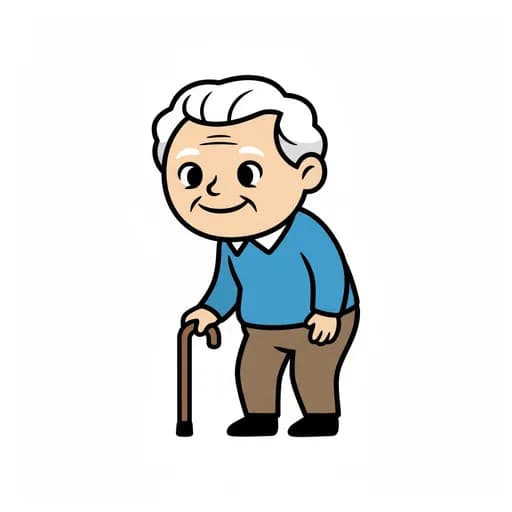 Pictograma de abuelo