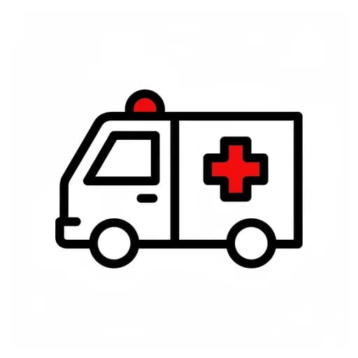 Pictograma de ambulancia