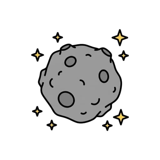 Pictograma de asteroide