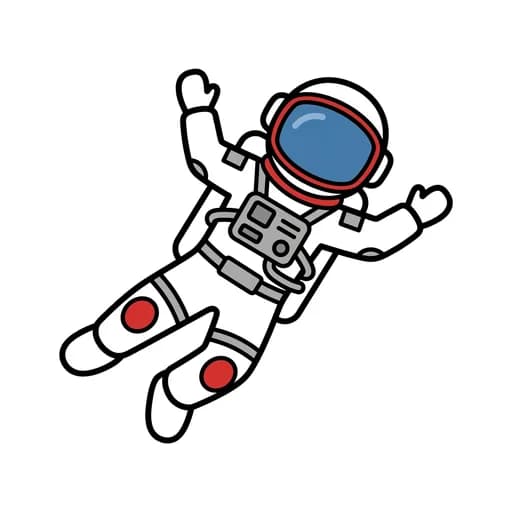 Pictograma de astronauta