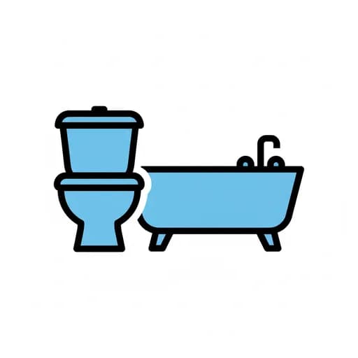 Pictograma de baño