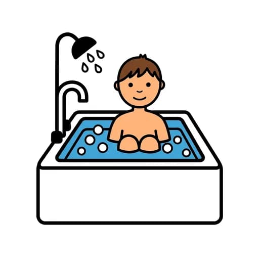 Pictograma de ir al baño