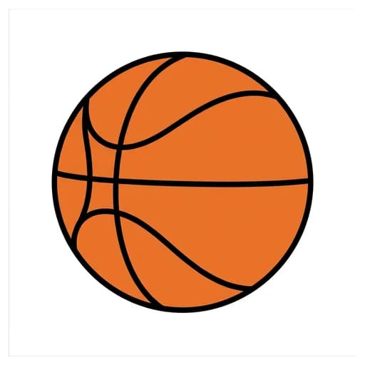 Pictograma de baloncesto