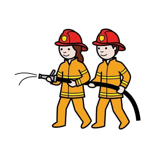 Pictograma de bomberos