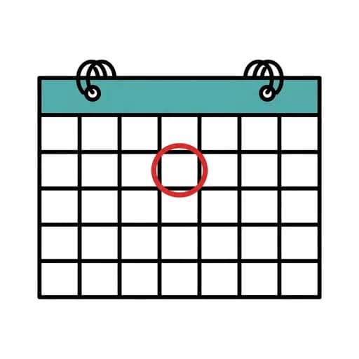 Pictograma de calendario