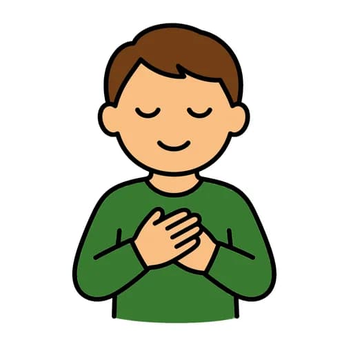 Pictograma de calma