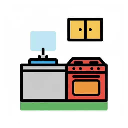 Pictograma de cocina