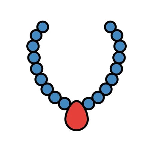 Pictograma de collar