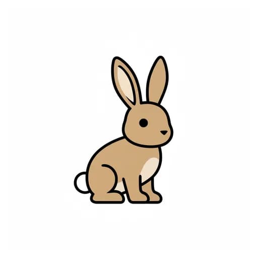 Pictograma de conejo
