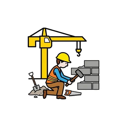 Pictograma de construcción