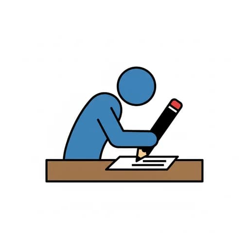 Pictograma de escribir