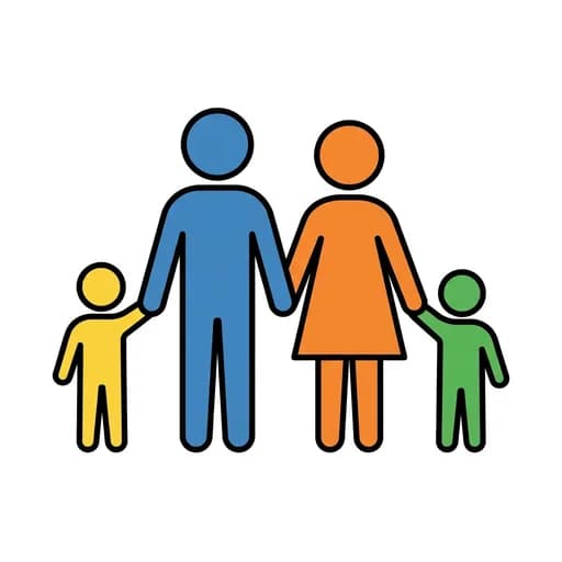 Pictograma de familia