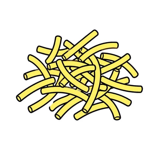 Pictograma de fideo