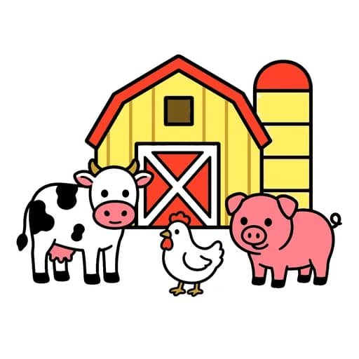Pictograma de granja