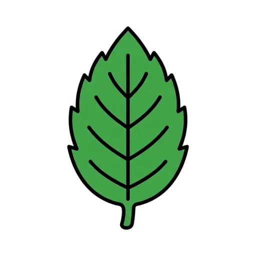 Pictograma de hoja
