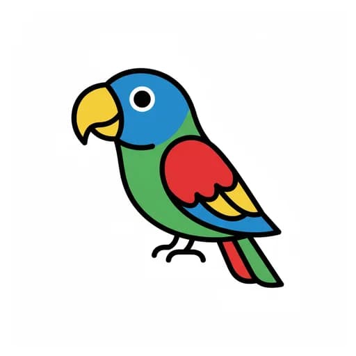 Pictograma de loro