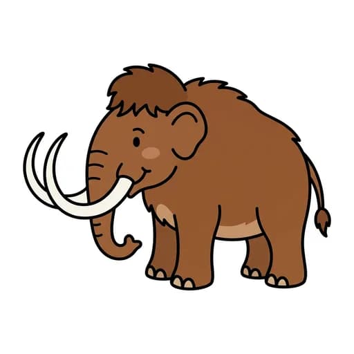 Pictograma de mamut