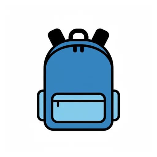 Pictograma de mochila