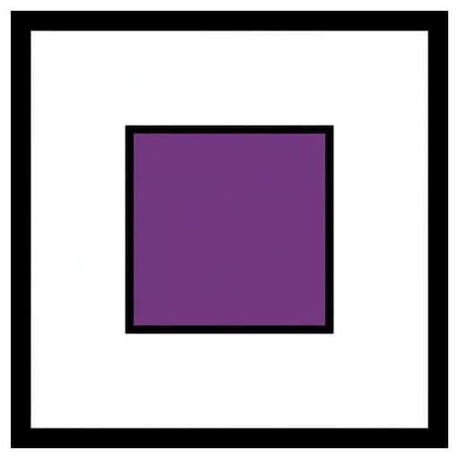 Pictograma de morado