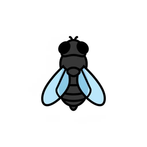 Pictograma de mosca