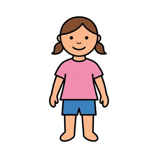 Pictograma de niña