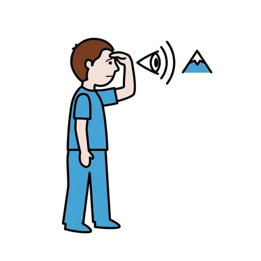Pictograma de observar