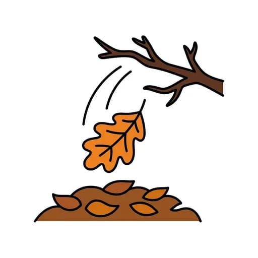 Pictograma de otoño