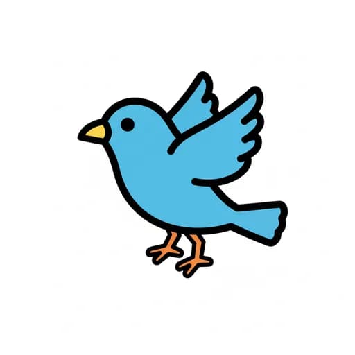 Pictograma de pájaro