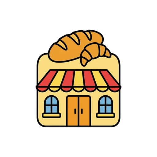 Pictograma de panadería
