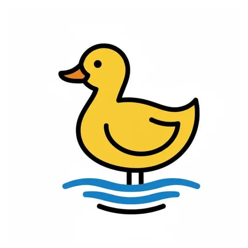 Pictograma de pato