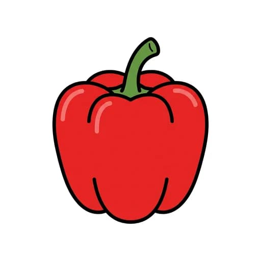 Pictograma de pimiento