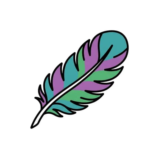 Pictograma de pluma