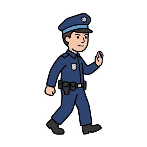 Pictograma de policia