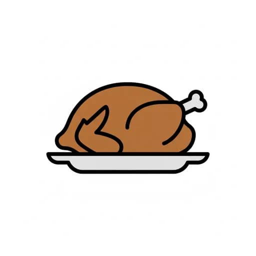Pictograma de pollo