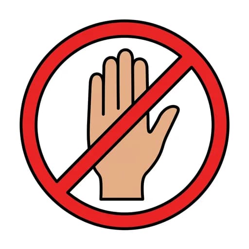 Pictograma de prohibido