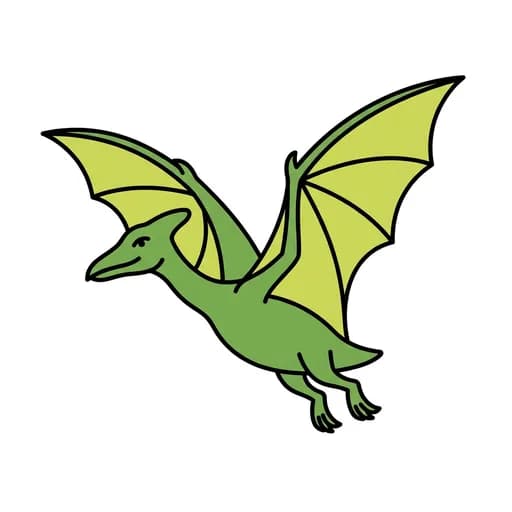 Pictograma de pterodáctilo