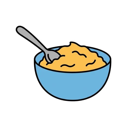 Pictograma de puré