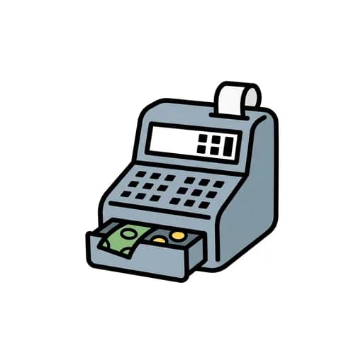 Pictograma de registradora