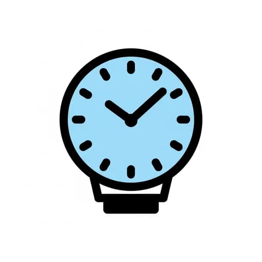 Pictograma de reloj