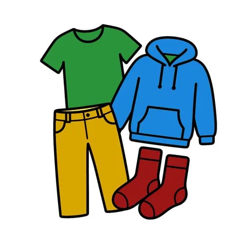 Pictograma de ropa