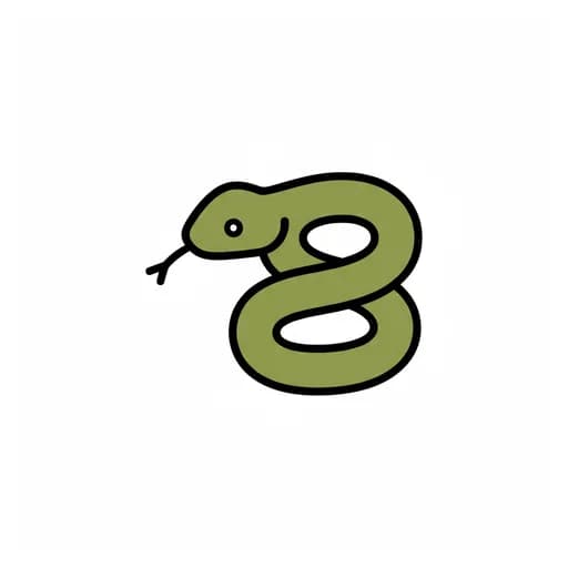 Pictograma de serpiente