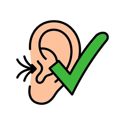 Pictograma de sonido correcto