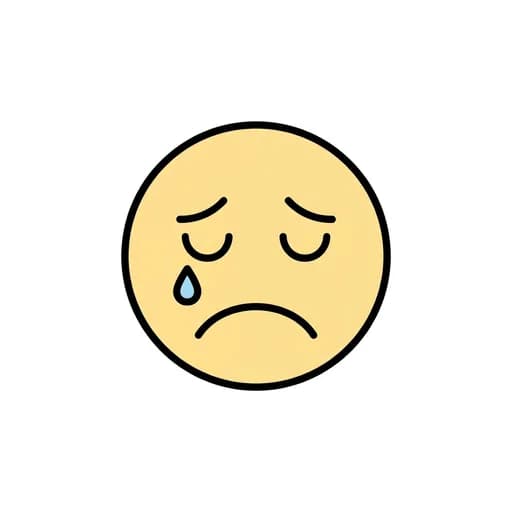 Pictograma de tristeza
