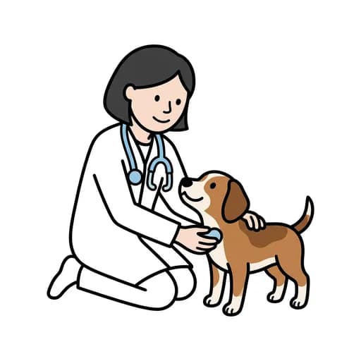 Pictograma de veterinario
