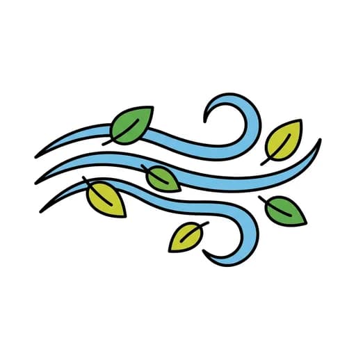 Pictograma de viento