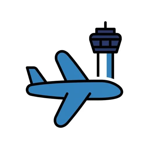 Pictograma de aeropuerto