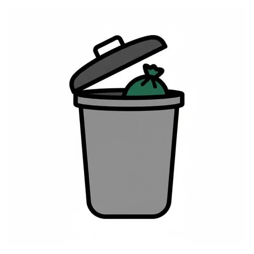 Pictograma de basura