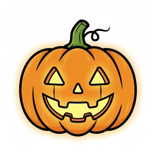 Pictograma de calabaza