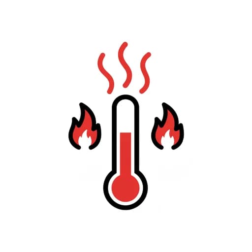 Pictograma de caliente